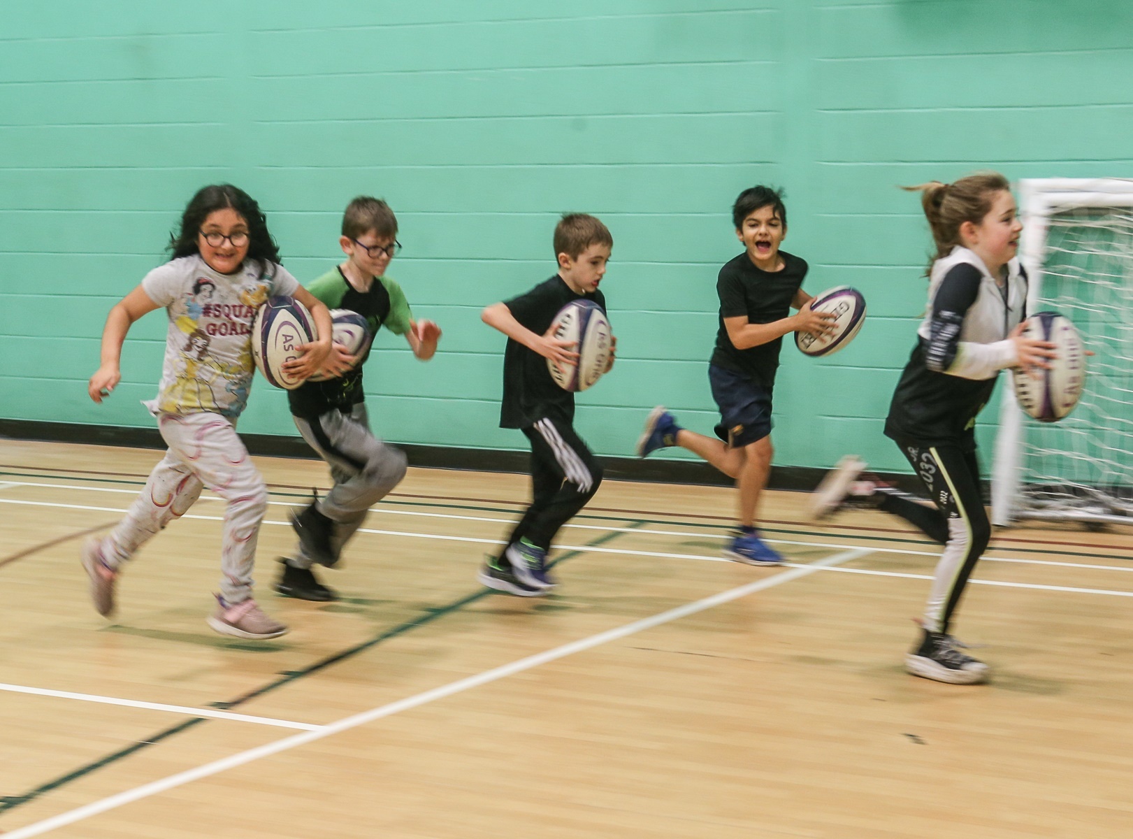 Rugby is part of active schools engagement in Fife