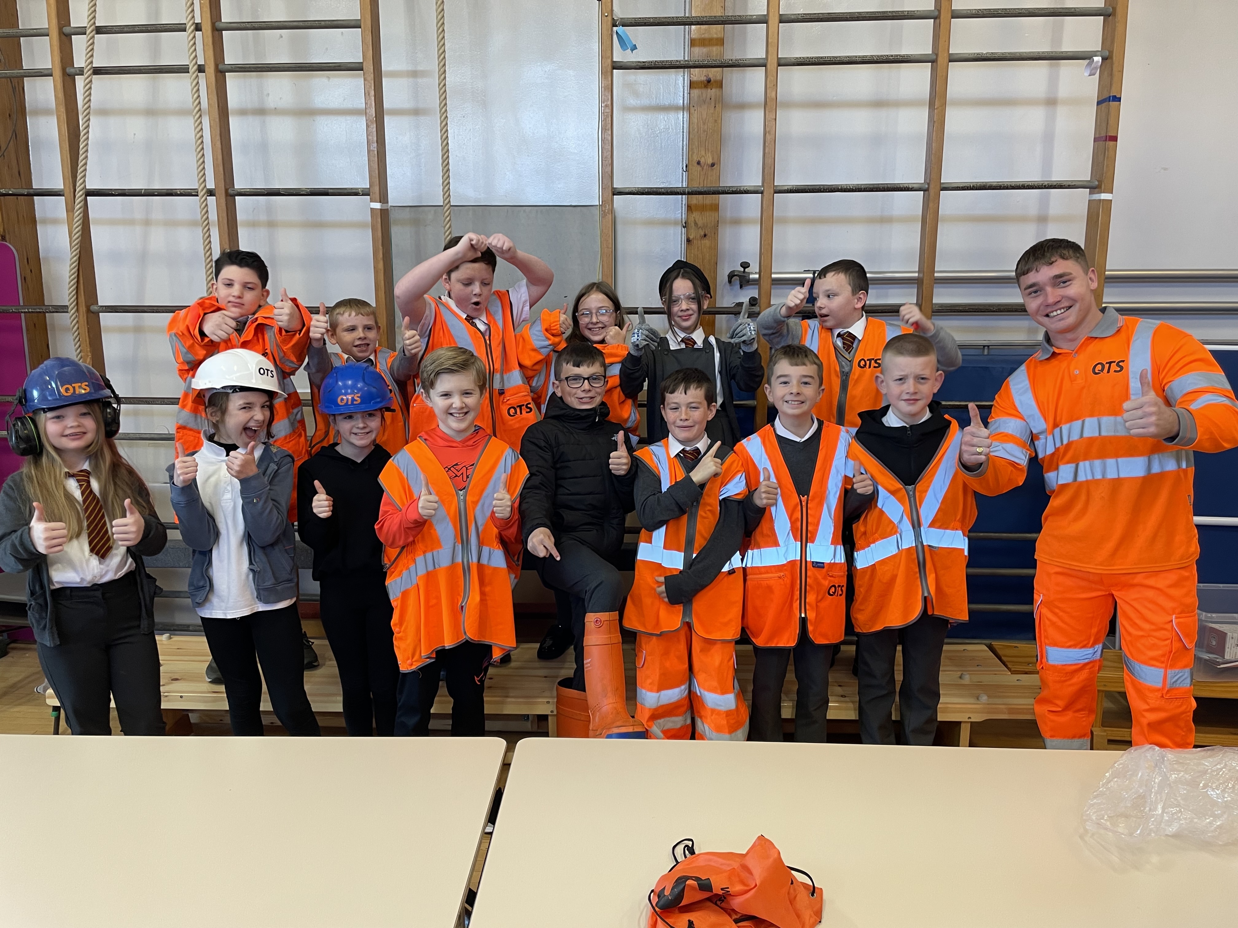 Scotland's Railway carry out engagement session at Holy Cross Primary School