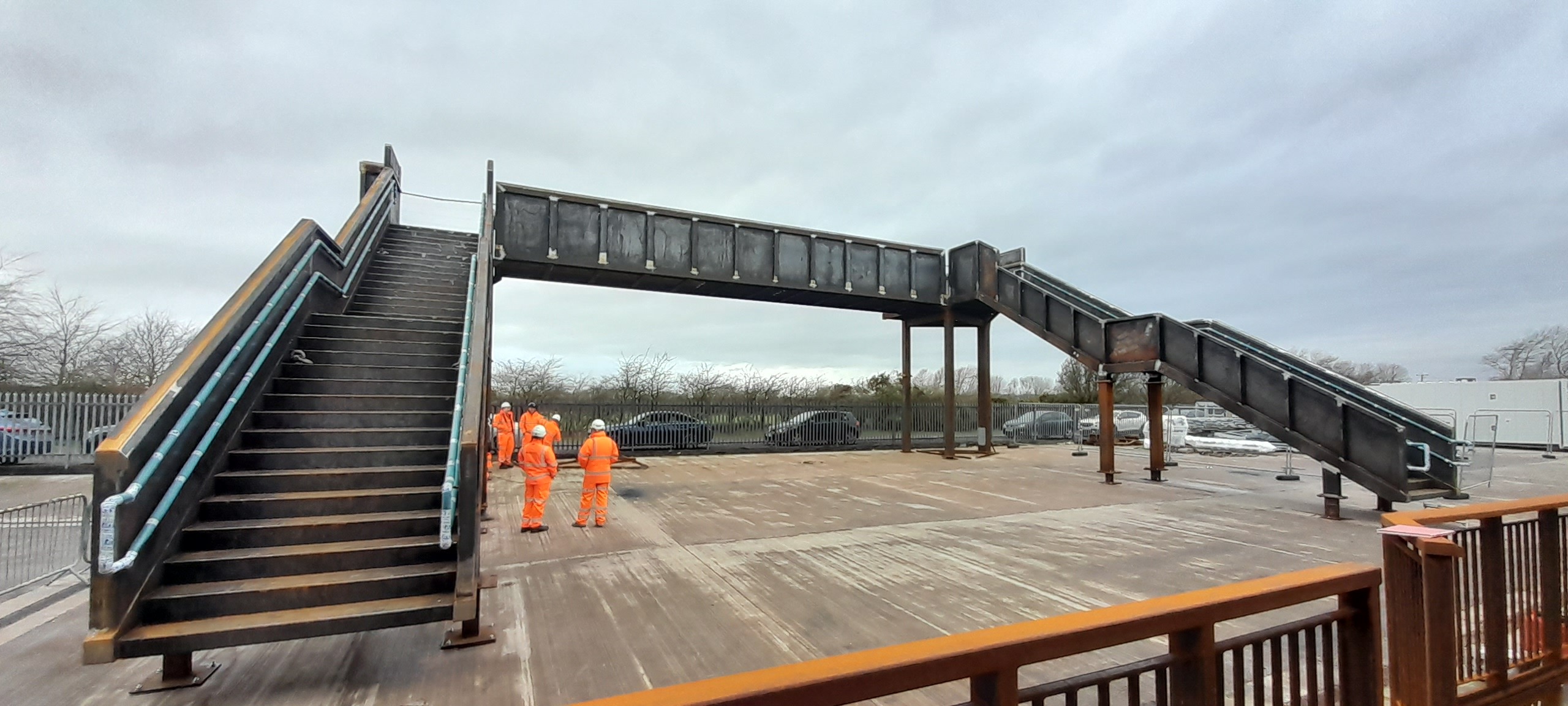 Uddingston bridge assembly trial